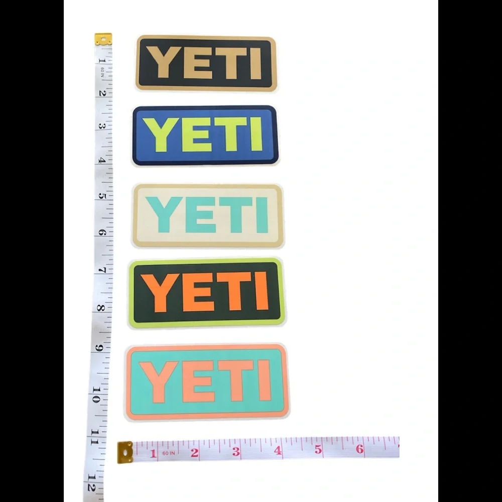 Lot of Yeti Stickers (AUTHENTIC & BRAND NEW)